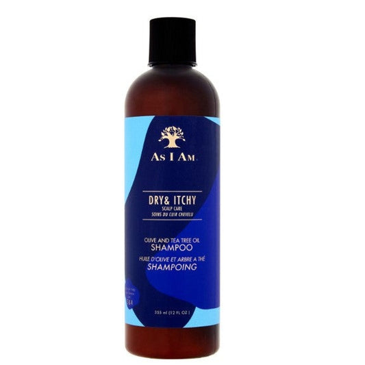 As I Am Dry And Itchy Scalp Care Olive And Tea Tree Oil Shampoo 355ml 1