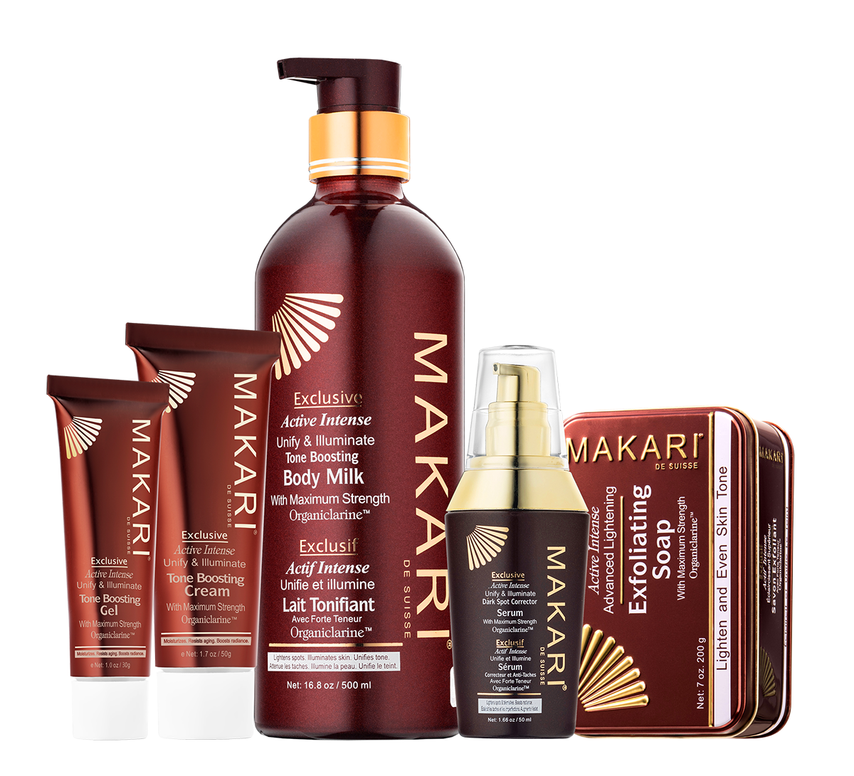 MAKARI - Exclusive Gift Set (5 pc set)