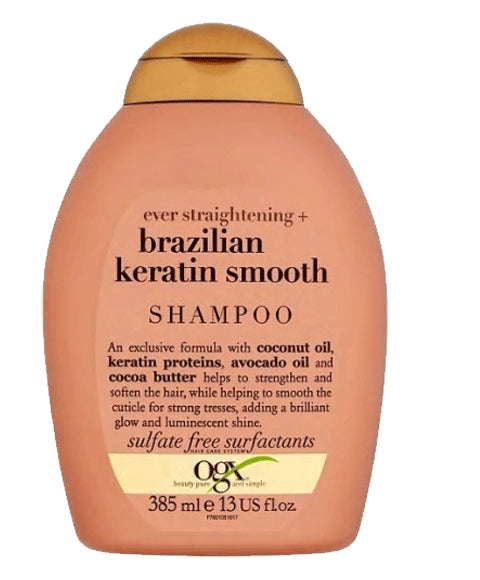 OGX Brazilian Keratin Smooth Shampoo 385ml