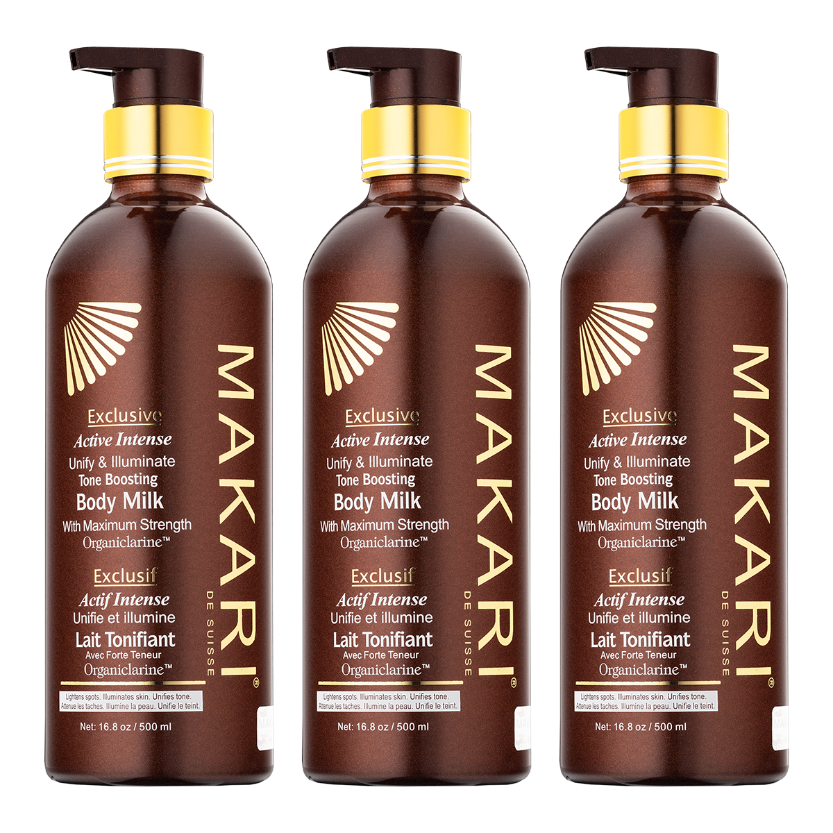 MAKARI - Exclusive Body Milk Trio (3 pack)