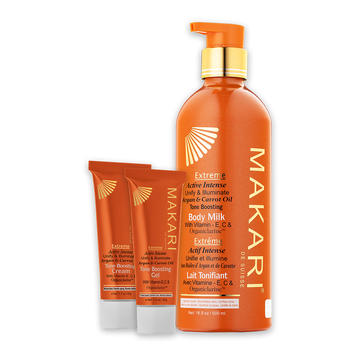 Makari Extreme Milk Cream Gel Combo (3 pc set)