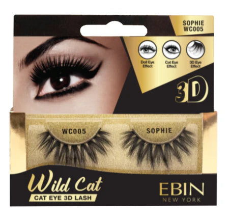 Ebin - Wild Cat 3D Lashes - Unleash your inner feline with Ebin Wild Cat 3D La - Image 4