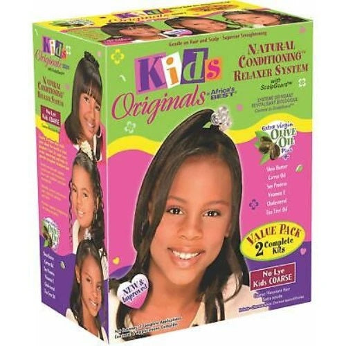 Africa's Best Kids Organics Organic Conditioning Relaxer System Coarse Value Pack 2