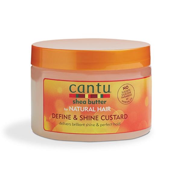 Cantu Define & Shine Custard 12 oz / 340 gm - Unlock beautifully defined, long-lasting curls wit - Image 3