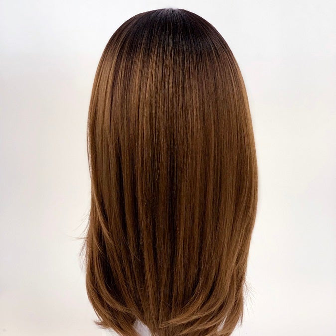 Perruque en cheveux humains mélangés de qualité supérieure Sleek Leanne Spotlight