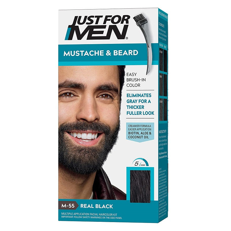 Just For Men Mustache & Beard Brush-In Color