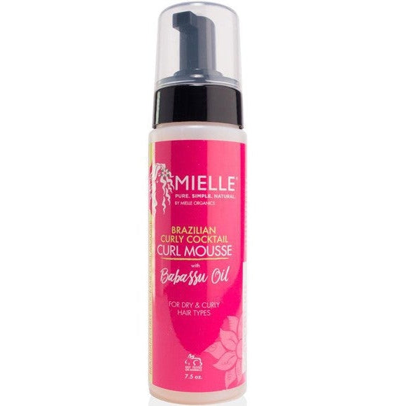Mielle Organics Babassu Brazilian Curly Cocktail Curl Mousse 221ml 1