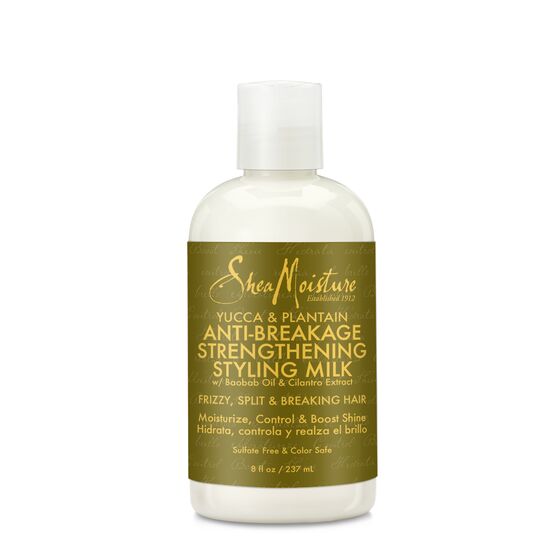 SheaMoisture Yucca & Plantain Anti-Breakage Strengthening Styling Milk 237ml 1