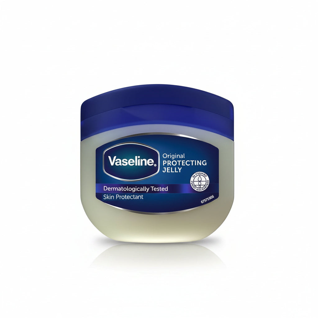 Vaseline Original Protecting Petroleum Jelly: Ultimate Moisture Lock & Hair Shine for Dry Skin & Hair Care