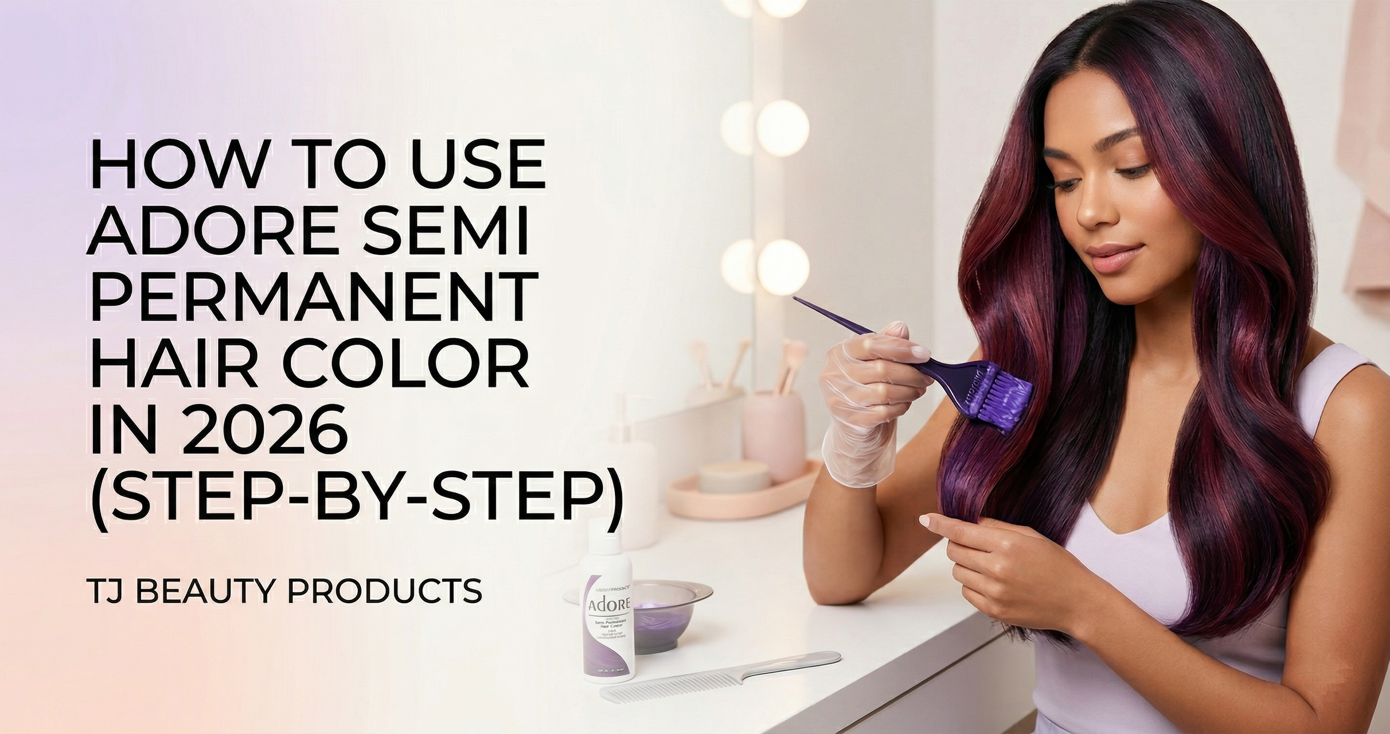 How to Use Adore Semi Permanent Hair Color in 2026 (Step-by-Step)