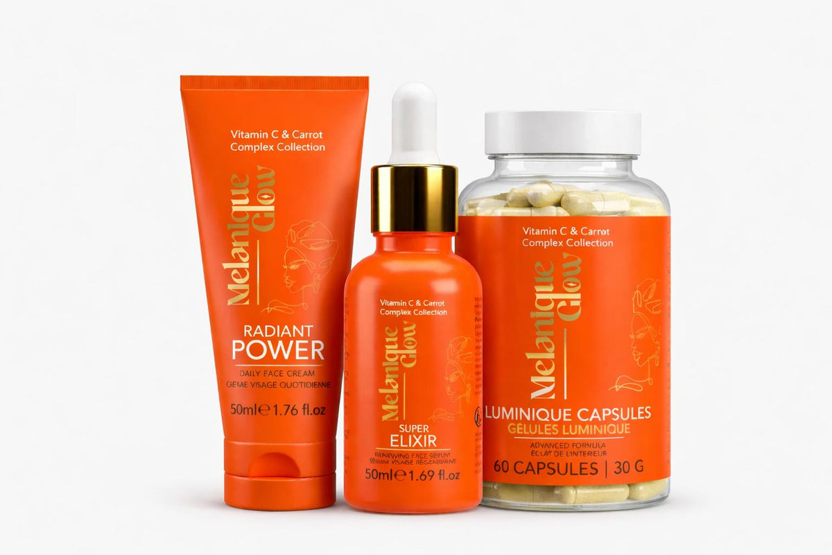 Melanique Glow™ - Ultimate Glow Body Trio