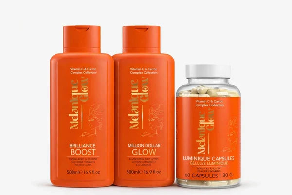 Melanique Glow™ - Top-to-Toe Glow Duo
