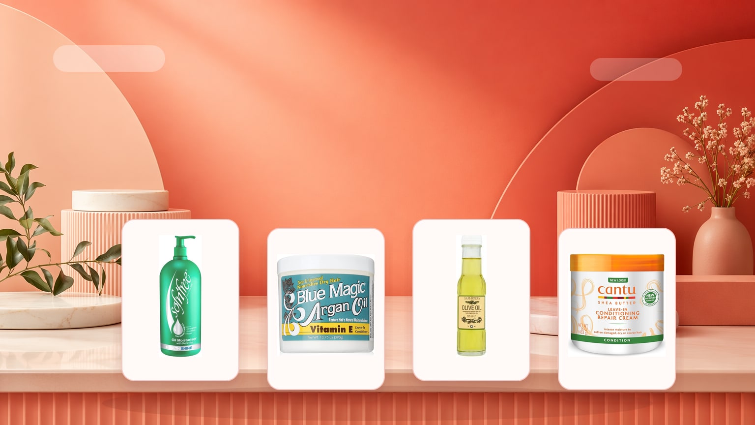 Products for Damaged-Looking Hair: What to Use and When product guide with real TJ Beauty product images