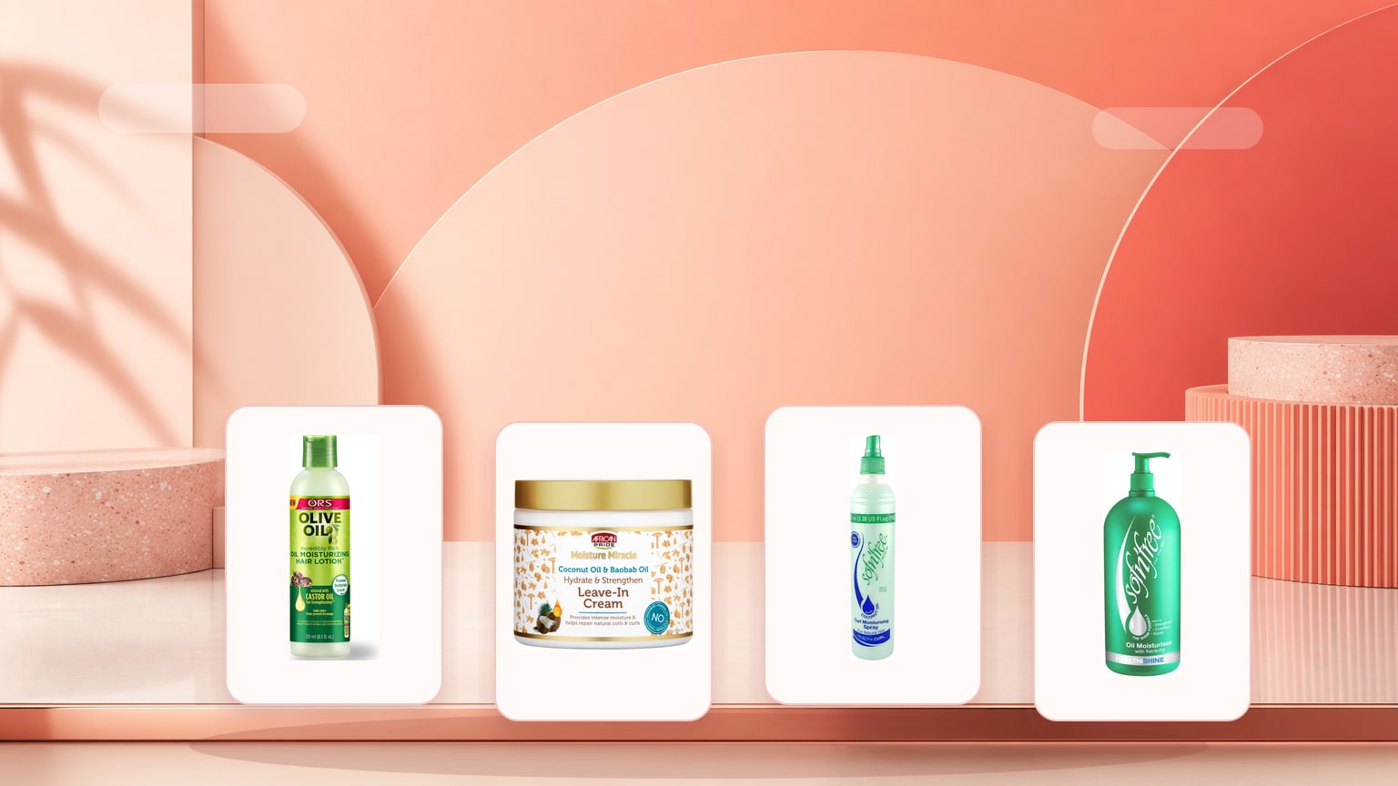 Leave-In Conditioner Guide: When to Use It and What to Choose product guide with real TJ Beauty product images