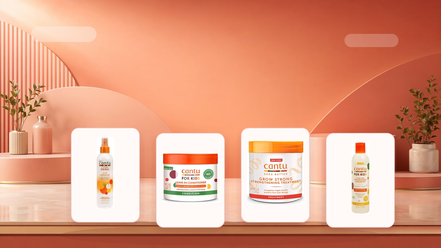 Cantu vs Shea Moisture vs Creme of Nature: Which Range Fits Your Routine? product guide with real TJ Beauty product images
