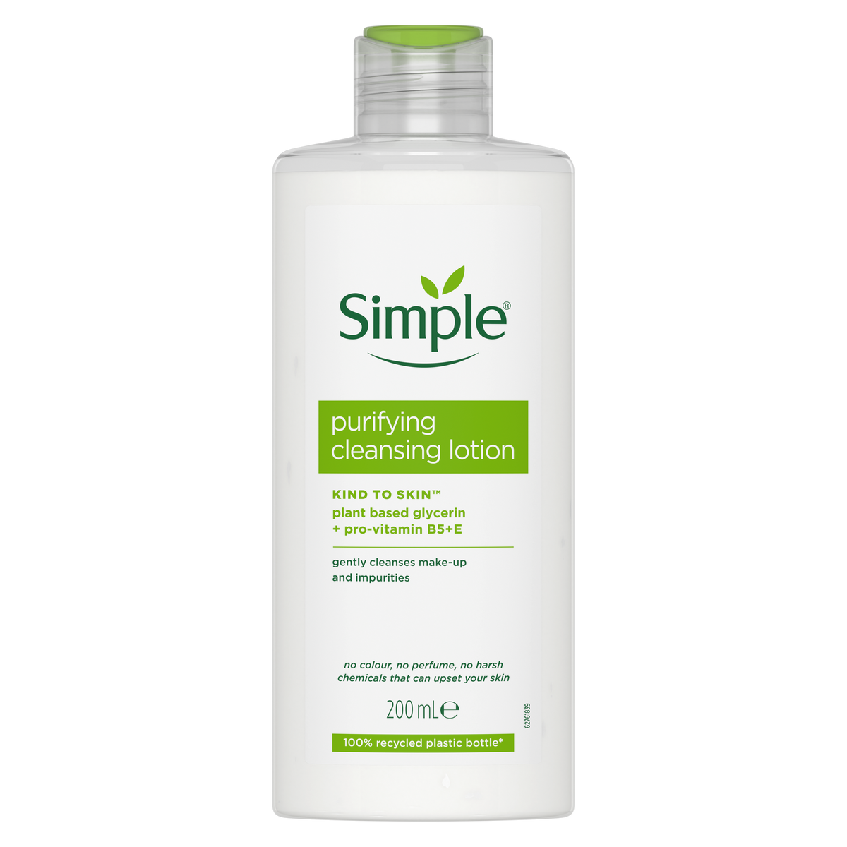 Simple Kind to Skin Purifying Cleansing Lotion bottle