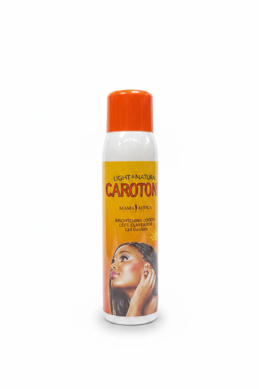 Lotion corporelle éclaircissante Mama Africa Carotone pour une peau éclatante et uniforme 500 ml/16,91 oz