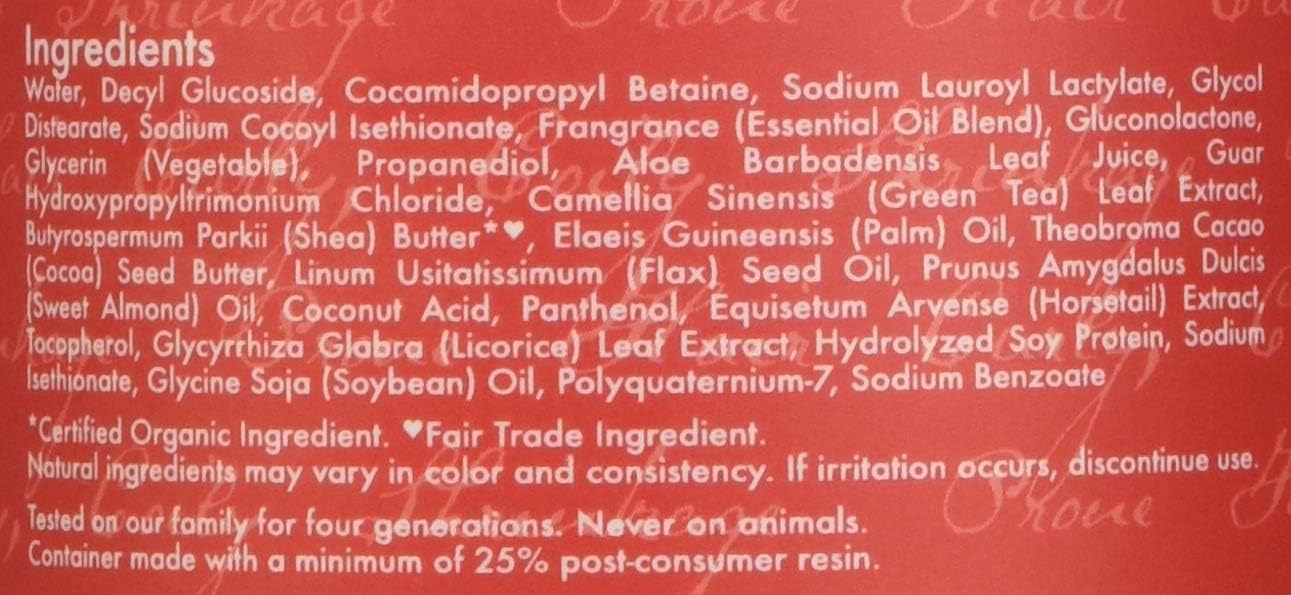Shampoing démêlant Hi-Slip à l'huile de palme rouge et au beurre de cacao de Shea Moisture, 13 oz