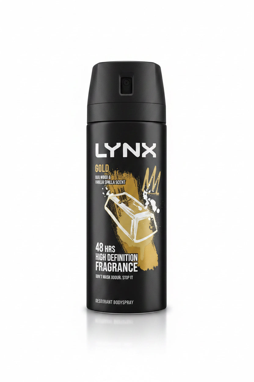 Lynx - Déodorant Spray Corporel Gold - 150 ml