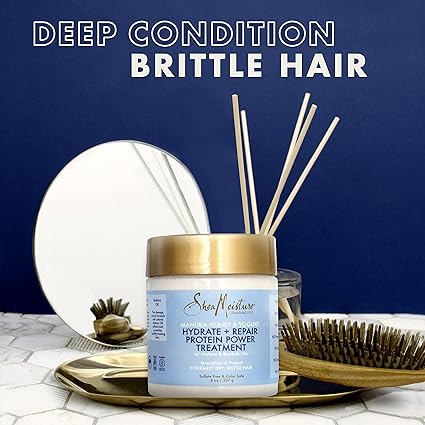 Shea Moisture Manuka Honey & Yogurt Hydrate + Repair Protein Power Treatment 8 oz