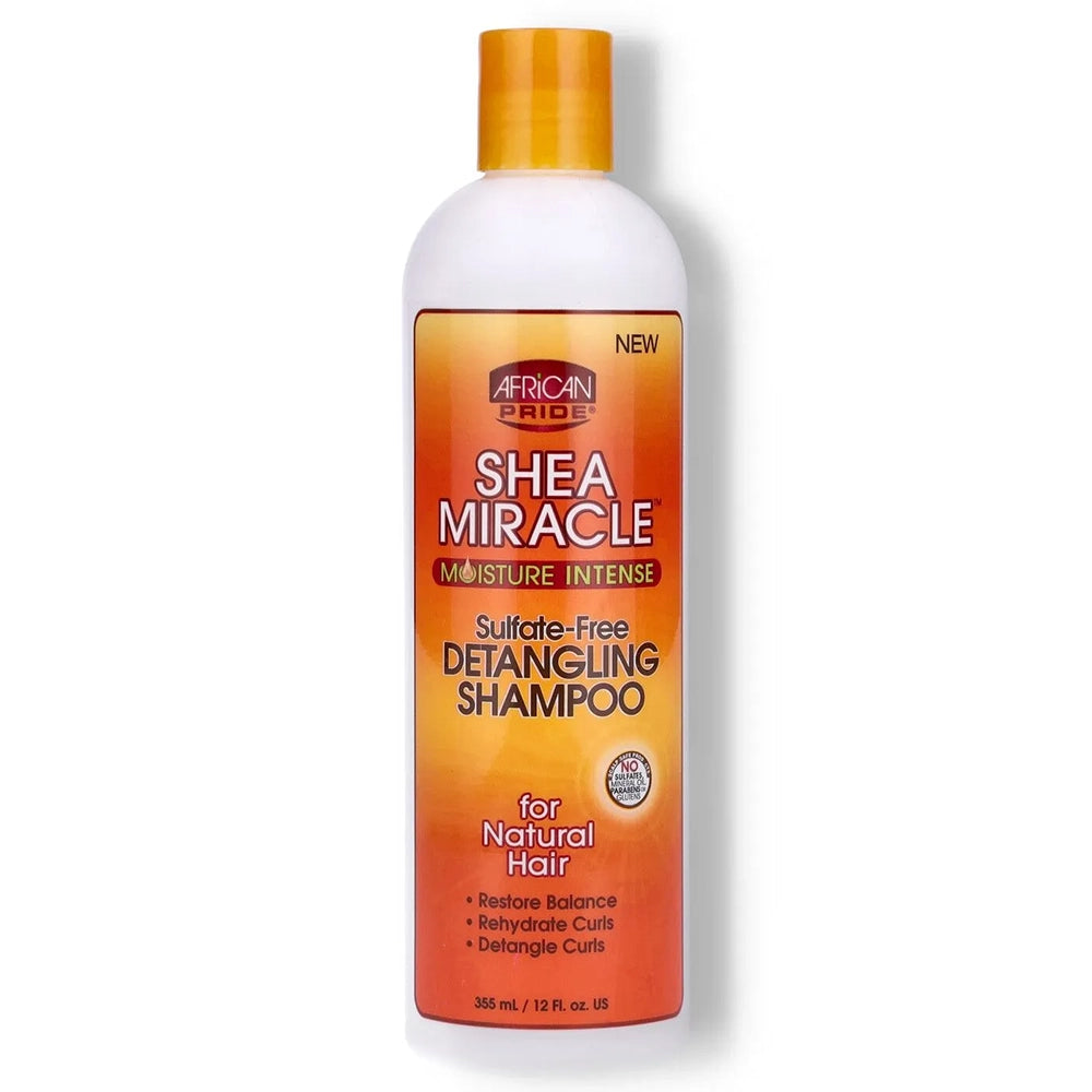 African Pride Shea Miracle Detangling Shampoo 355 ml