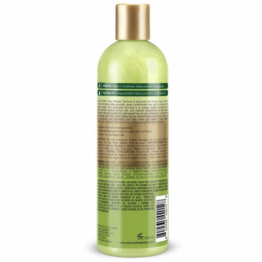 African Pride Olive Miracle 2-In-1 Shampoo 355 ml