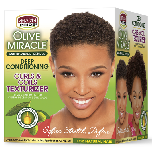 African Pride Olive Miracle Curls & Coils Texturizer