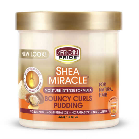 African Pride Shea Miracle Bouncy Curls Pudding 425 g