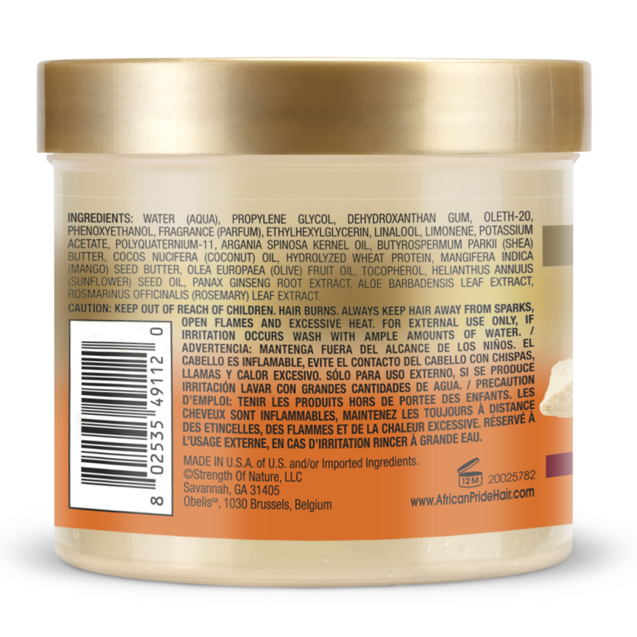 African Pride Shea Miracle Curl Styling Custard 340 g