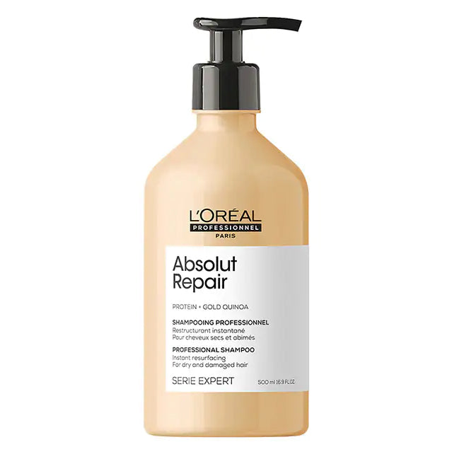 L'Oréal - Absolut Repair Gold Quinoa + Protein Instant Resurfacing Shampoo - 1,500ml