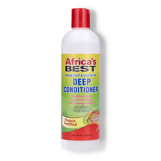 Africa's Best Rinse Out And Leave In Deep Conditioner 12 oz