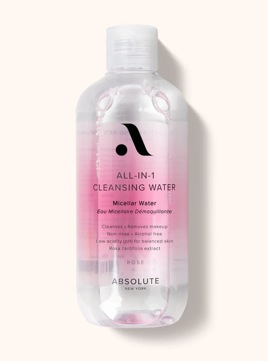 Absolute New York - All-in-1 Cleansing Water Rose - 300ml