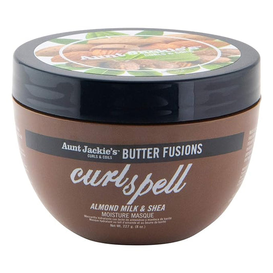 Aunt Jackie's - Butter Fusions Curl Spell Almond Milk & Shea Moisture Masque