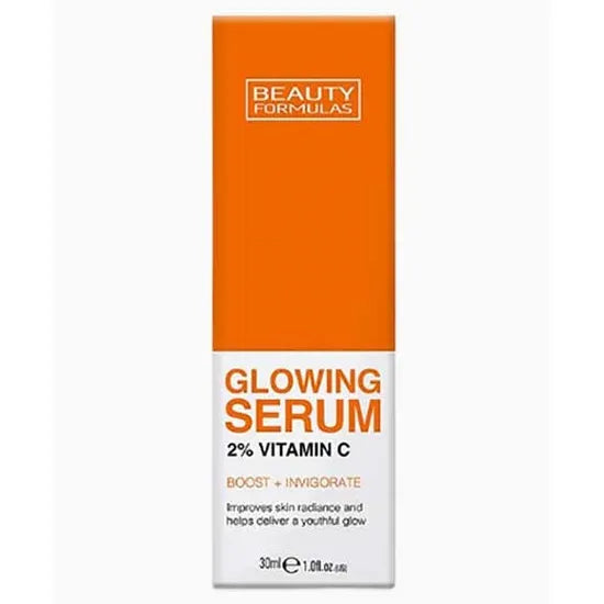 Face Serum
Beauty Formulas Glowing Serum 2 percentage Vitamin C box