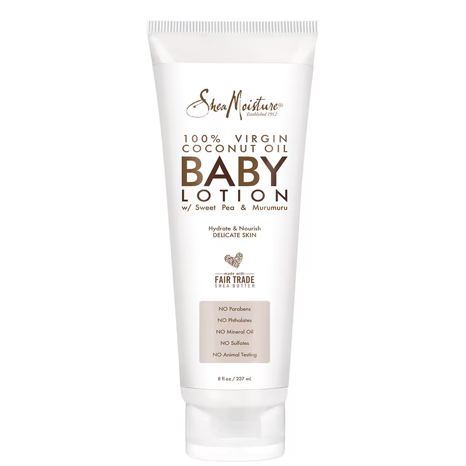 Shea Moisture 100% Virgin Coconut Oil BABY Lotion 8 oz