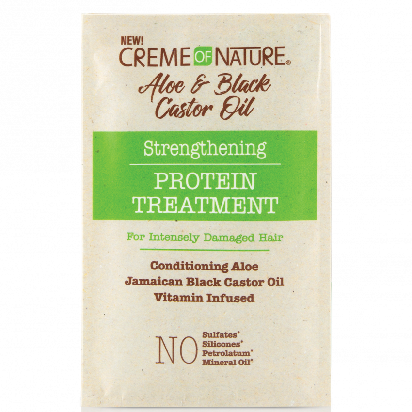 Creme of Nature Aloe & Black Castor Oil Protein Treatment 1.5 oz
