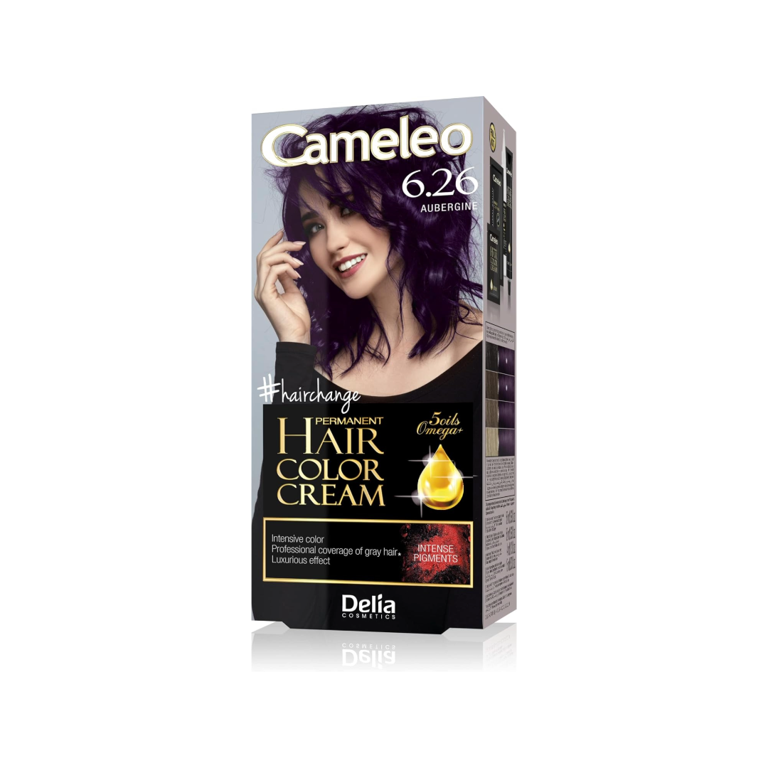 Delia Cameleo Hair Color Permanent Vibrant Colour & 100% Gray Coverage for All Hair Types