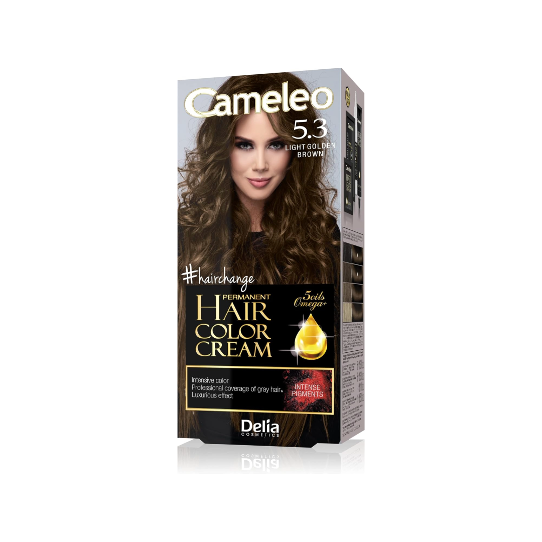 Delia Cameleo Hair Color Permanent Vibrant Colour & 100% Gray Coverage for All Hair Types