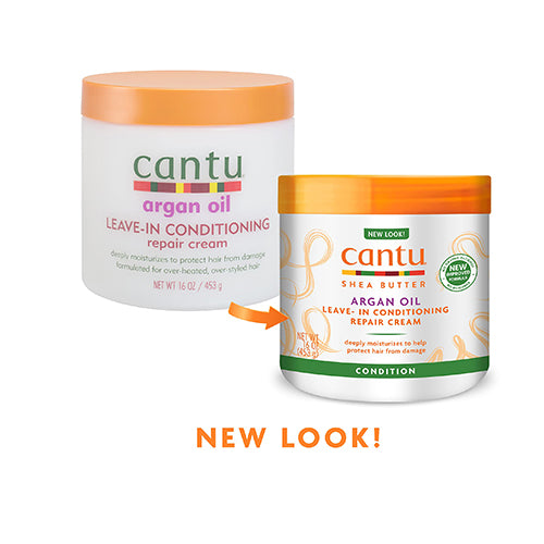Cantu Argan Oil Leave-In Conditioning Repair Cream New Look