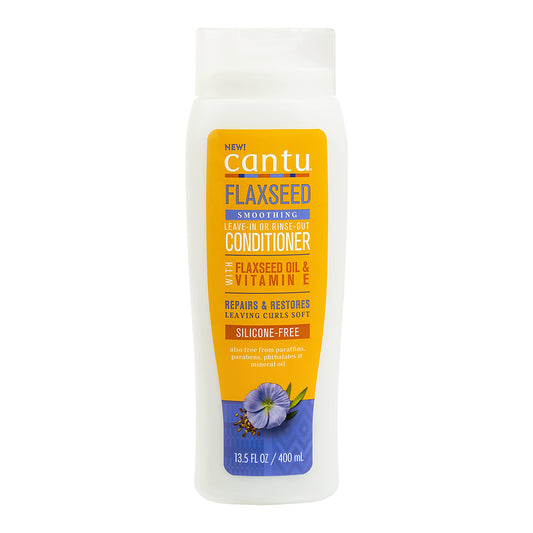 Cantu Flaxseed Leave-In or Rinse-Out Conditioner 400ml