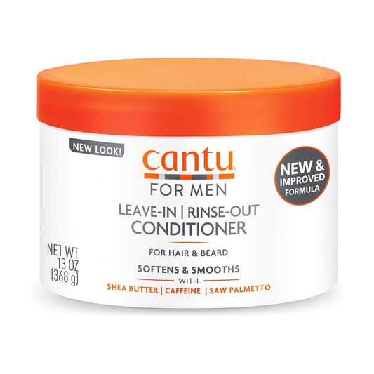 Cantu For Men Leave-In | Rinse-Out Conditioner 13 oz