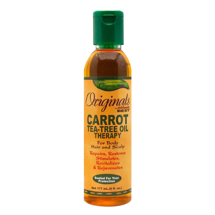 Africa's Best Organics Carrot Tea-Tree Oil Therapy 6oz