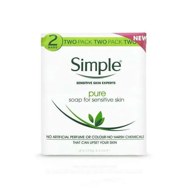 Simple - Cleansing Soap - 2 Bars