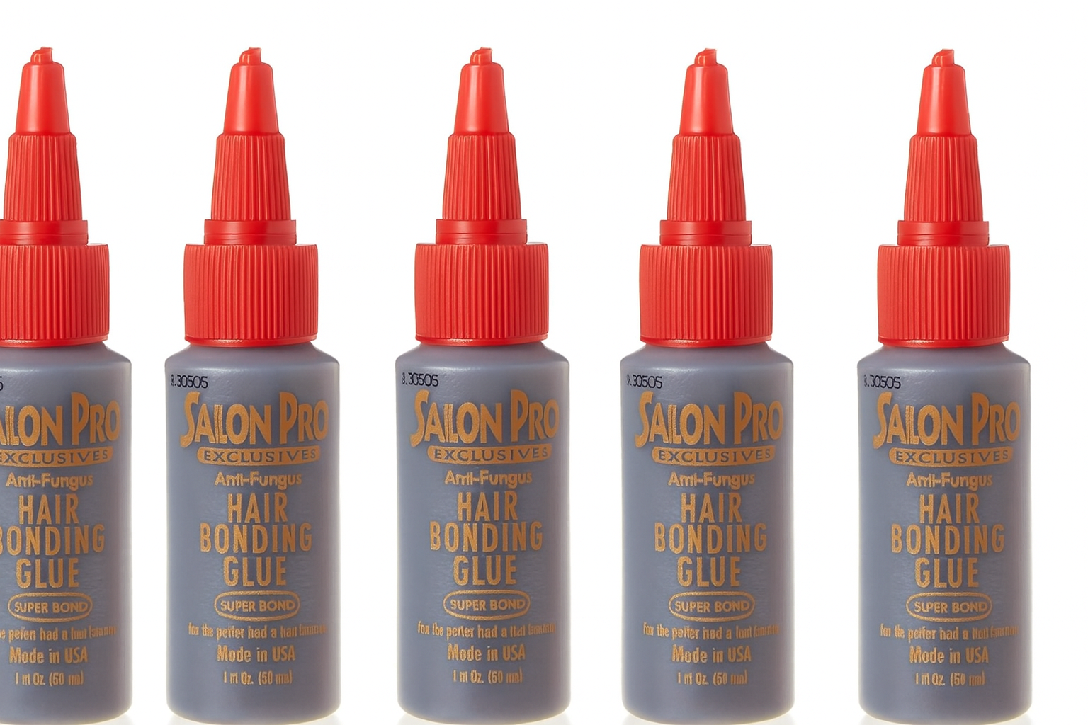 Salon Pro Hair Bonding Glue Black  30ml  5 PC Combo