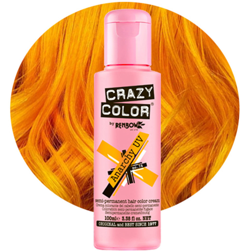 Crazy Color Semi Permanent Hair Color Cream 76