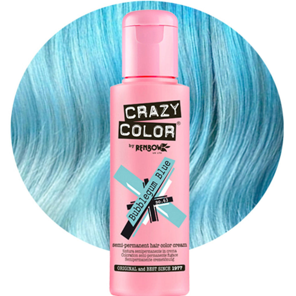Crazy Color Semi Permanent Hair Color Cream 63