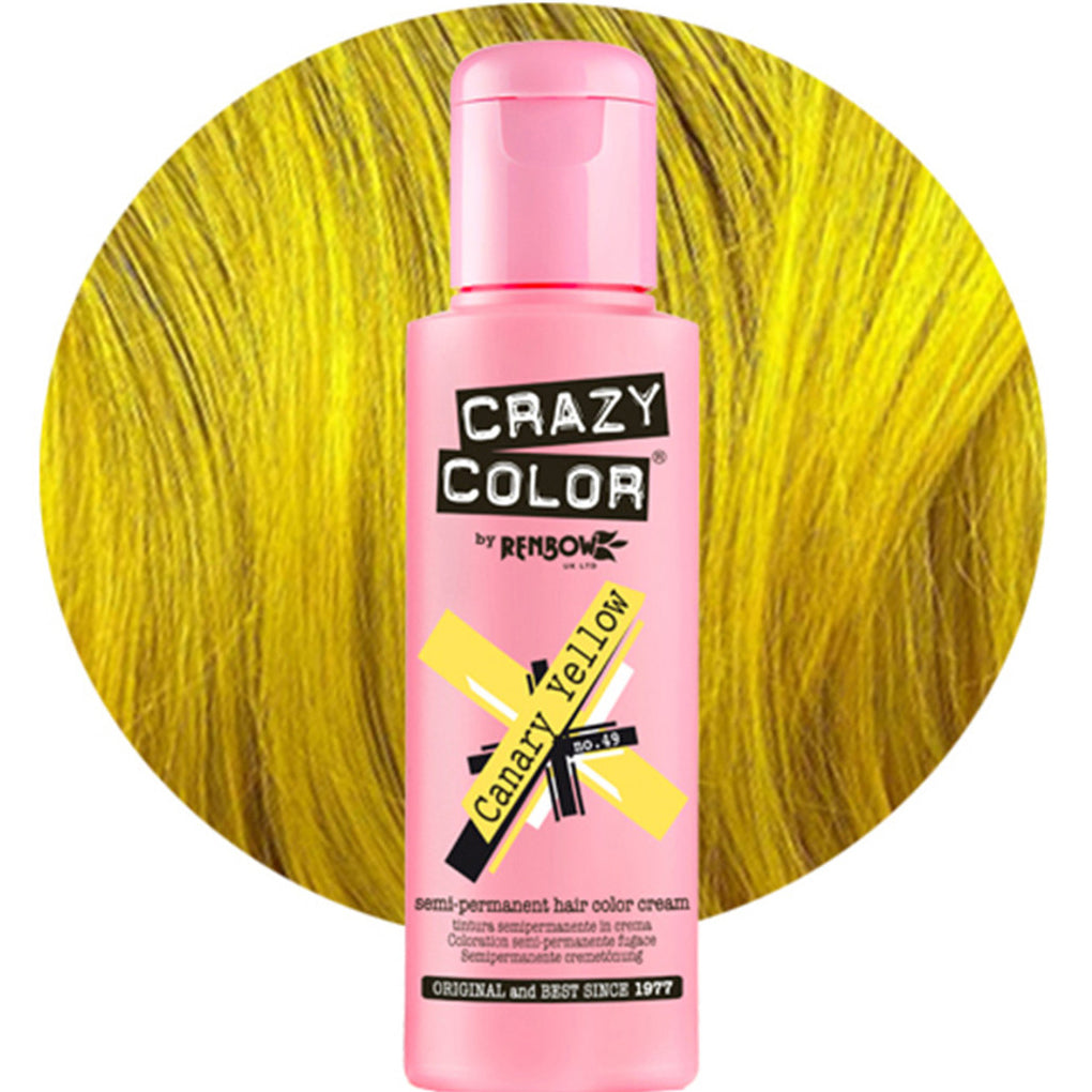 Crazy Color Semi Permanent Hair Color Cream 49