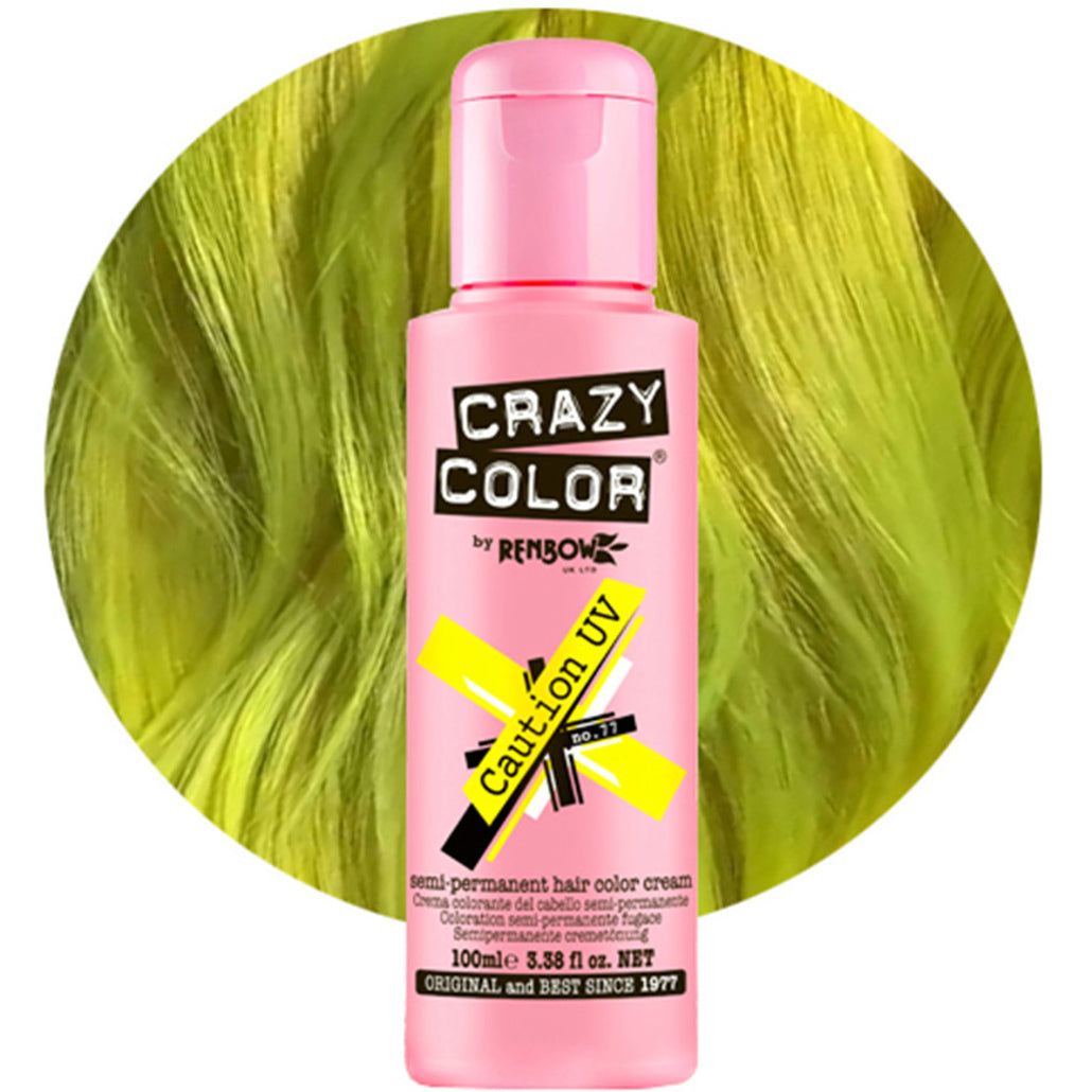 Crazy Color Semi Permanent Hair Color Cream 77