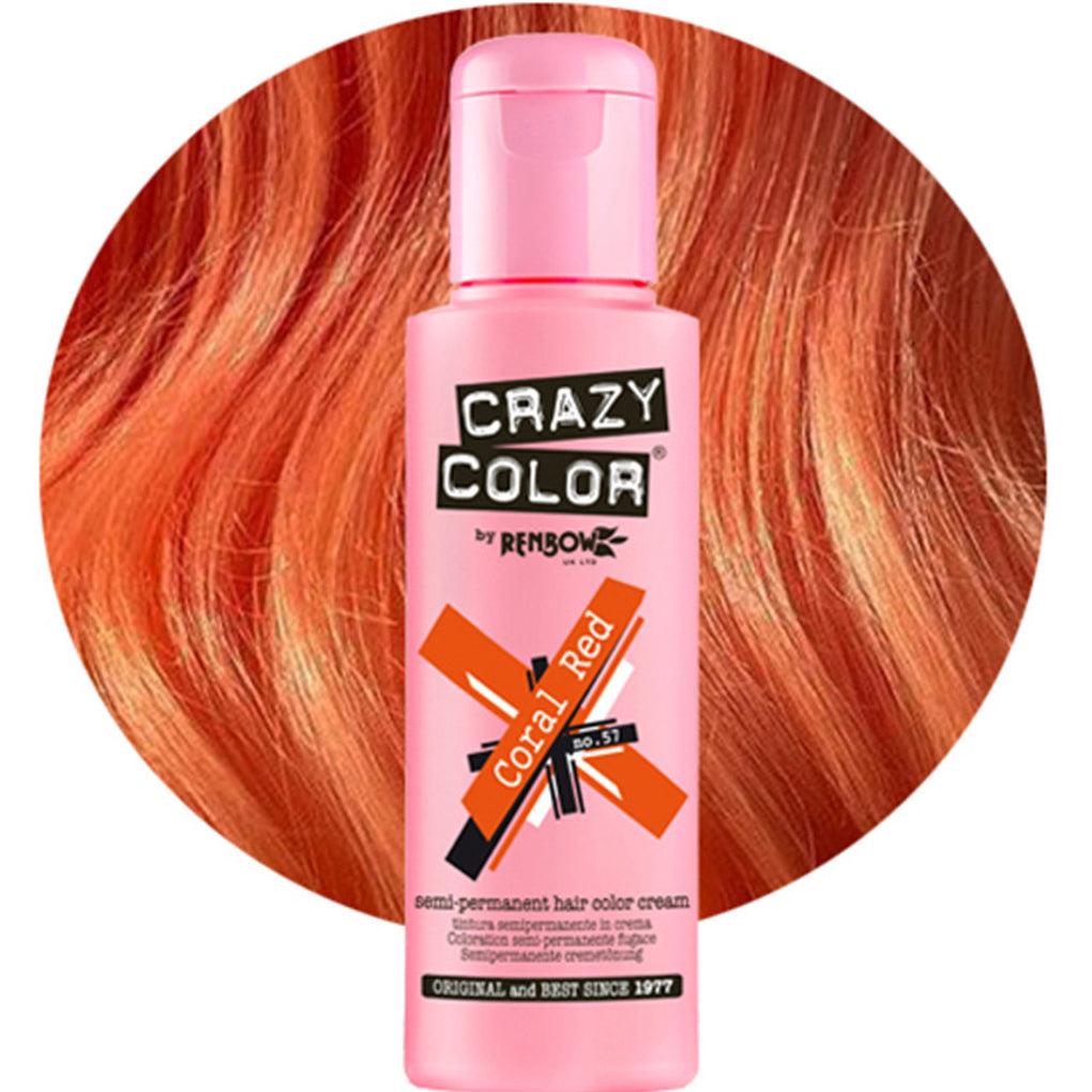Crazy Color Semi Permanent Hair Color Cream 57