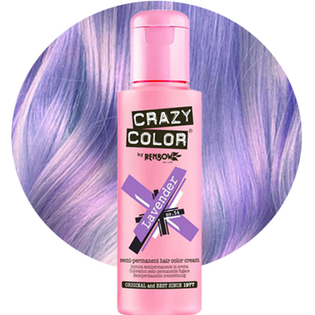 Crazy Color Semi Permanent Hair Color Cream 54